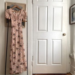 Vintage Floral Dress by The Cottager